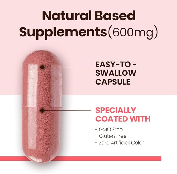 JUNG KWAN JANG Urinary Tract Comfort Formula with Pacran Cranberry 500mg, American Ginseng 143mg - Urinary Tract Health Support Supplement - 60 Capsules for Women and Men