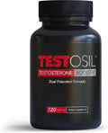 Testosil Men's - Advanced Testosterone Support Supplement for Men - Vitality Formula with KSM-66 Ashwagandha & Fenugreek -Promotes Muscle Health, Energy, and Strength - 120 Capsules