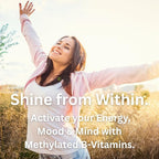 Paradise Herbs, Earth's Blend B-Complex, Methylated, Enzymatically Active Forms of B Vitamins + Superfoods, Supports Energy & Immunity, 60 Capsules