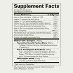 Snap Supplements Hair, Skin and Nails Vitamins, Support Hair Growth, Nourish Skin and Nails with Biotin, Collagen, Kelp, Bamboo and Other Vitamins, Radiant Skin, Strong Hair and Nails, 60 Capsules