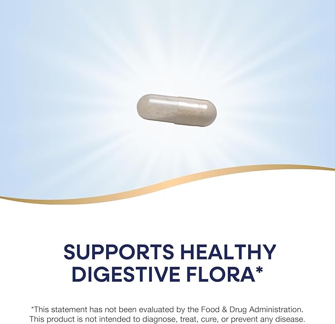 Nature's Way Primadophilus Bifidus Probiotic, Supports Digestive Flora*, 5 Billion Live Probiotic Cultures per Capsule, Lactobacilli, Bifidobacteria, 90 Capsules (Packaging May Vary) - 2 Pack