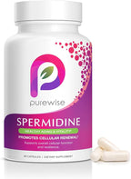 Spermidine Supplements | Supports Healthy Aging & Vitality | Promotes Cellular Renewal & Function for Longevity & Energy Support | 60 Capsules