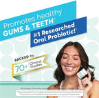 BioGaia Prodentis 3-Pack | Dental Probiotic Lozenges | Promote Healthy Gums & Teeth | Defend Against Dental Problems | Replenish Oral Microbiome | Improve Oral Health | Mint Flavor | 90 Day Supply