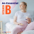 Vitamatic Folic Acid 1000 mcg (1 mg) - Vegetarian Tablets - 1667 mcg DFE - Vitamin B9 (240 Count (Pack of 3))