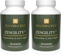 Zen Principle Zengility™ Joint Support & Bone Strength Supplement – Fast-Acting Relief with MSM, Plant Calcium, Vitamin K2 & D3. Shellfish-Free Vegan Formula for Mobility & Comfort. 240 Capsules
