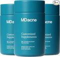 MDacne DIM Skin Clearing Supplements (90 Capsules) - for Acne Treatment, Estrogen Balance, Hormone Menopause Relief & Bodybuilding, Cruciferous Extract & Bioperine - Dermatologist Formulated (3 Pack)