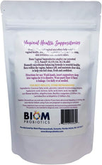Biom Probiotics Prebiotics Boric acid Suppositories . Feminine Health Probiotic for Infections & pH Essentials VEGAN,PARABEN-FREE (10)