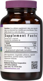 Bluebonnet Albion Potassium Glycinate Vegetarian Capsules, 99 mg, 90 Count