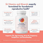 FullWell Women's Prenatal Multivitamin with Lemon Essence - Healthy Pregnancy Support - Contains Choline & Folate - Supports Fetal Growth & Brain Development* - 240 Count (60 Servings, 2 Pk)