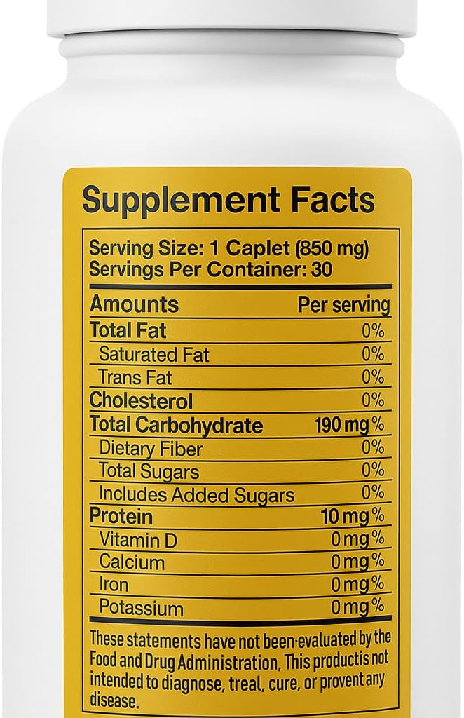 Curcuyin Turmeric Curcumin Supplement, 850mg, 30 Caplets