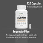 Jigsaw Health MagPure Glycinate | Premium Magnesium Glycinate Capsules | 120 Servings