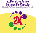 Culturelle Ultimate Strength Probiotic for Men and Women, Most Clinically Studied Probiotic Strain, 20 Billion CFUs, Supports Occasional Diarrhea, Gas & Bloating, Non-GMO, 20 Count