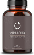 Male Fertility Prenatal Vitamins for Men | Doctor Formulated Supplement to Boost Sperm Count, Motility, & Volume | Sperm Health Support for Conception | USA Made, Gluten-Free | 30-Day Supply
