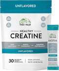 TERRA ORIGIN Healthy Creatine Micronized Monohydrate Powder | 30 Stick Packs | Support for Muscle and Cognitive Performance* | Supplement for Women and Men | Unflavored, Gluten Free, Zero Sugar