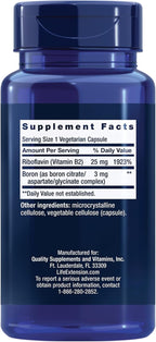 Life Extension Super K Vitamin K1, K2 MK-7, MK-4, Vitamin C, Bone/Heart Health, 3-Month Supply and Boron 3 Mg 100 Vegetarian Capsules
