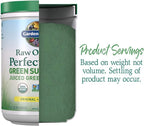 Garden of Life Super Greens Powder Smoothie & Mix, Probiotics & Digestive Enzymes, Organic Superfoods Nutrition Fruit and Vegetables for Women & Men Energy, Original, 60 Servings, (Pack of 2)