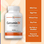 Stop Aging Now - Curcumin2K - Curcumin Supplement - with Black Pepper - 60 Softgels