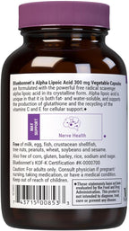 BLUEBONNET NUTRITION ALPHA LIPOIC ACID 300 mg
