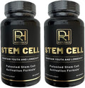 Stem Cell Activation Formula, 60 Capsules, with Vitamin D and B12, Youth and Longevity Support Maintain Youth and Longevity Patented StemCell Activation Fomula (2 Bottle (120 softgels))
