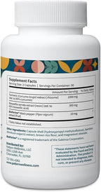Pattern Wellness Turmeric Curcumin – 95% Curcuminoids with BioPerine® Black Pepper – Supports Joint, Cognitive & Immune Health – Non-GMO, Gluten Free – 60 Capsules