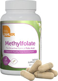 Zahler Methylfolate - Supports Healthy Fetal Development and Genetic Health - Methylated Folic Acid from 1000 mcg DFE L-Methylfolate - Kosher Non GMO Methyl Folate Supplement for Women (60 Capsules)
