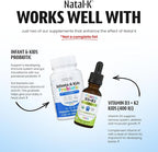 Dr. Green Mom Natal K Oral Vitamin K1 Drops for Newborns | Organic Phytonadione in MCT Oil | Natural VIT K for Babies to Support Blood Clotting
