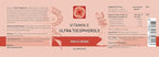 Vitamin E 1000 IU Ultra Tocopherol 450mg Vitamin E Vegan – All 4 Tocopherols - Alpha Tocopherol + Beta Tocopherol + Gamma Tocopherol + Delta Tocopherol– Unique d Alpha (60)