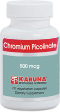 Chromium Picolinate 500mcg 60 Vegetarian Capsules