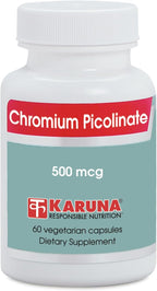 Chromium Picolinate 500mcg 60 Vegetarian Capsules