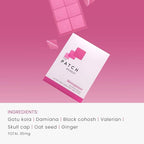 The Patch Remedy Menopause Patch | Black Cohosh, Damiana, Valerian, Ginger | 30 Patches