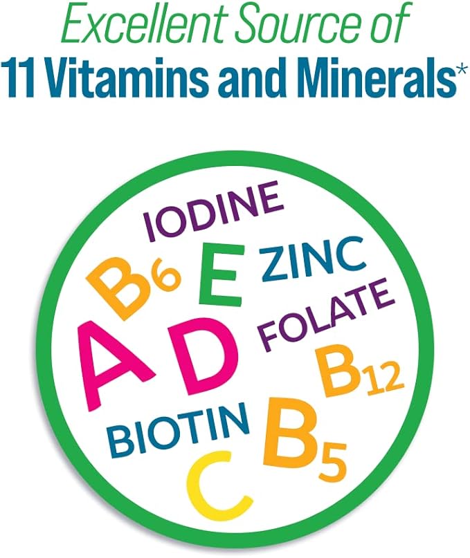 Culturelle Kids Multivitamin + Probiotic for Kids (Ages 2+), Peach-Orange & Mixed Berry Flavor - Digestive Health & Immune Support Gummies with Lutein to Support Eye Health, 60 Count (Pack of 2)