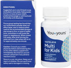 Tasteless Multivitamin Powder for Kids + Toddlers- No Sweeteners, Flavors, Colors or Preservatives. Add to Beverages or Food. Pure, Flavorless Children's Multivitamin Supplement. 30 Servings.