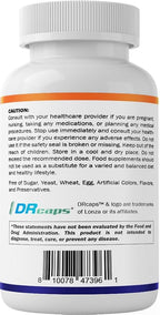 Vitamatic Clostridium butyricum 25 Million - Gut Health - 60 DR Capsules (Delayed Released) - Made with Prebiotic Inulin Fiber