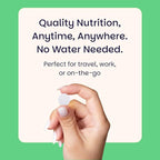 EZ Melts Iron - Supplement for Daily Energy & Iron Support - with Vitamin C - No Artificial Flavors - Non-GMO & Vegan - Zesty Orange - 180 Dissolvable Tablets (180 Servings)