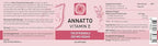 Annatto Tocotrienols Vegan Vitamin E Supplement, Tocopherol Free, Eannatto Capsules Without PAH's and contaminants - Improved from Deltagold - 200mg - Non-GMO & Antioxidant (30)