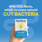 Optibac Probiotics for Digestive Health, 90 Capsules | 6 Scientifically Researched Strains with 5 Billion Live Cultures | Gluten Free & Vegetarian | Supports Gut Flora & Digestive Health