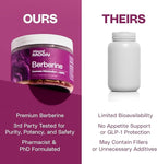 Premium Berberine Supplement Body Composition, 60 Capsules - with Cissus Quadrangularis & Berberine Phytosome - Supports Overall Wellness