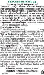 Jamieson Vitamin B12 (Methcycobalamin)250mcg, 100 Tablets
