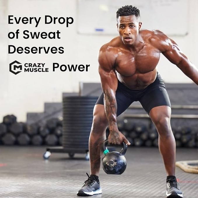 Crazy Muscle Keto Friendly L Glutamine Capsules 1000mg, Post Workout Supplement to Increase Recovery, Decrease Delayed Onset Muscle Soreness, Reinforce Strength Gains & Heal Leaky Gut (100 Pills)