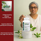 Dr's Nature & Nutrition Hair, Skin & Nail Plus Vitamin Supplement with Biotin 5000mcg, Bamboo Extract, Collagen Support - Extra Strength Beauty Supplement for Men and Women - 60 Capsules