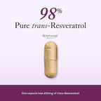 Reserveage Beauty Resveratrol 250 mg - Best Trans-Resveratrol - Vegan Antioxidant Supplement for Cellular & Heart Health - Aids Healthy Aging & Immune Health - 60 Vegetable Capsules