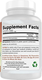 Best Naturals Vitamin A 25000 IU (7500 mcg), Non-GMO Formula Supports Healthy Vision & Immune System and Healthy Growth & Reproduction, 180 Softgels (180 Count (Pack of 2))