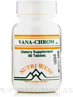 Vana-Chrom - 60 Tablets by Nutri West