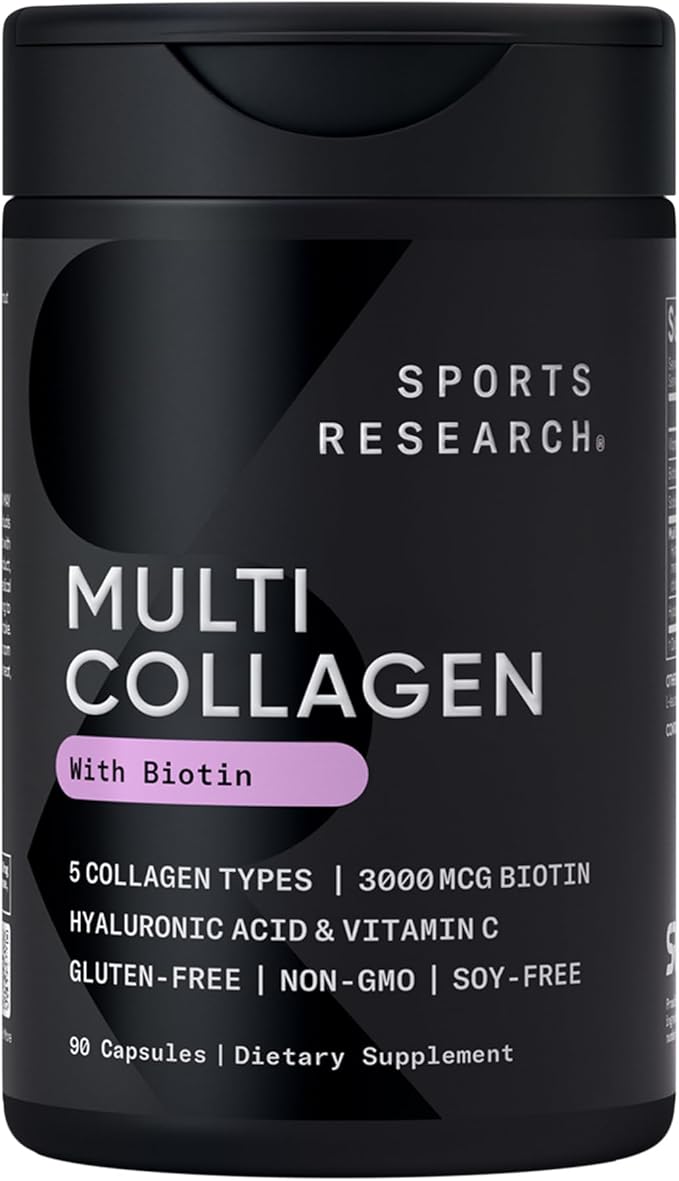 Sports Research® Supplements for Women Pack - Phytoceramides 350mg for Healthy Skin and Hydration + Biotin-Infused Collagen Peptides Complex + Women's Probiotics with Prebiotics