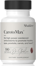 Shaklee - CarotoMax- Advanced Eye Health Formula w/ 6 Key Carotenoids - Supports Vision - Lutein, Zeaxanthin, Beta-Carotene, Astaxanthin - Promotes Macular Health - 90 Softgels