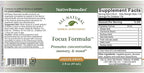 Native Remedies Focus Formula