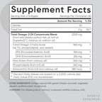 Sports Research® Total Omega-3 Fish Oil 2200mg - Made from Antarctic Krill w/Astaxanthin, Wild Sockeye Salmon & Alaska Pollock - 960mg of EPA & DHA - 120 Softgels