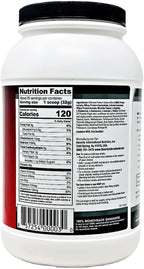 Beverly International UMP Protein Powder, Angel Food Cake. Unique Whey-Casein Ratio Builds Lean Muscle. Easy to Digest. No Bloat. (32.8 oz) 2lb .8 oz