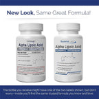 Superior Labs Alpha Lipoic Acid 600 mg Capsules, Pure Non-GMO ALA, High Absorption, Nerve Support, Healthy Circulation and Nerve Response, Healthy Aging Antioxidant, 120 Veg Caps, 4-Month Supply