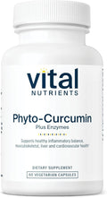 Vital Nutrients Phyto-Curcumin Plus Enzymes - Curcumin Supplements with Phytosome Extract - Support for Muscle, Bone, Liver, and Heart Health* - Gluten, Dairy, Soy Free - 60 Capsules